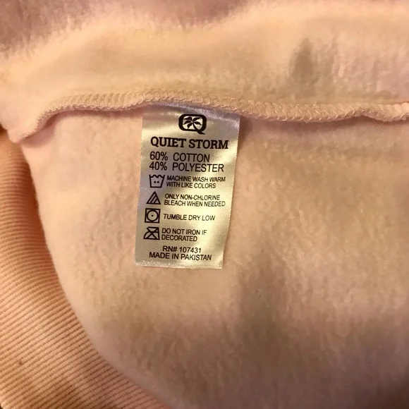 Quiet Storm Surf Shop Pink Hoodie Sz XXL NWT - Picture 5 of 7